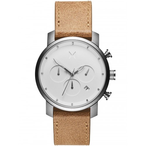 MVMT MC02-WT chrono white caramel 40mm 10ATM